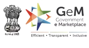Government e-Marketpalce (GeM) का आधिकारिक लोगो – भारत सरकार का डिजिटल खरीद प्लेटफार्म। Government e-Marketpalce (GeM) का आधिकारिक लोगो, जो सरकारी खरीद प्रक्रिया को डिजिटल और पारदर्शी बनाने के लिए भारत सरकार द्वारा संचालित एक ऑनलाइन प्लेटफॉर्म है।